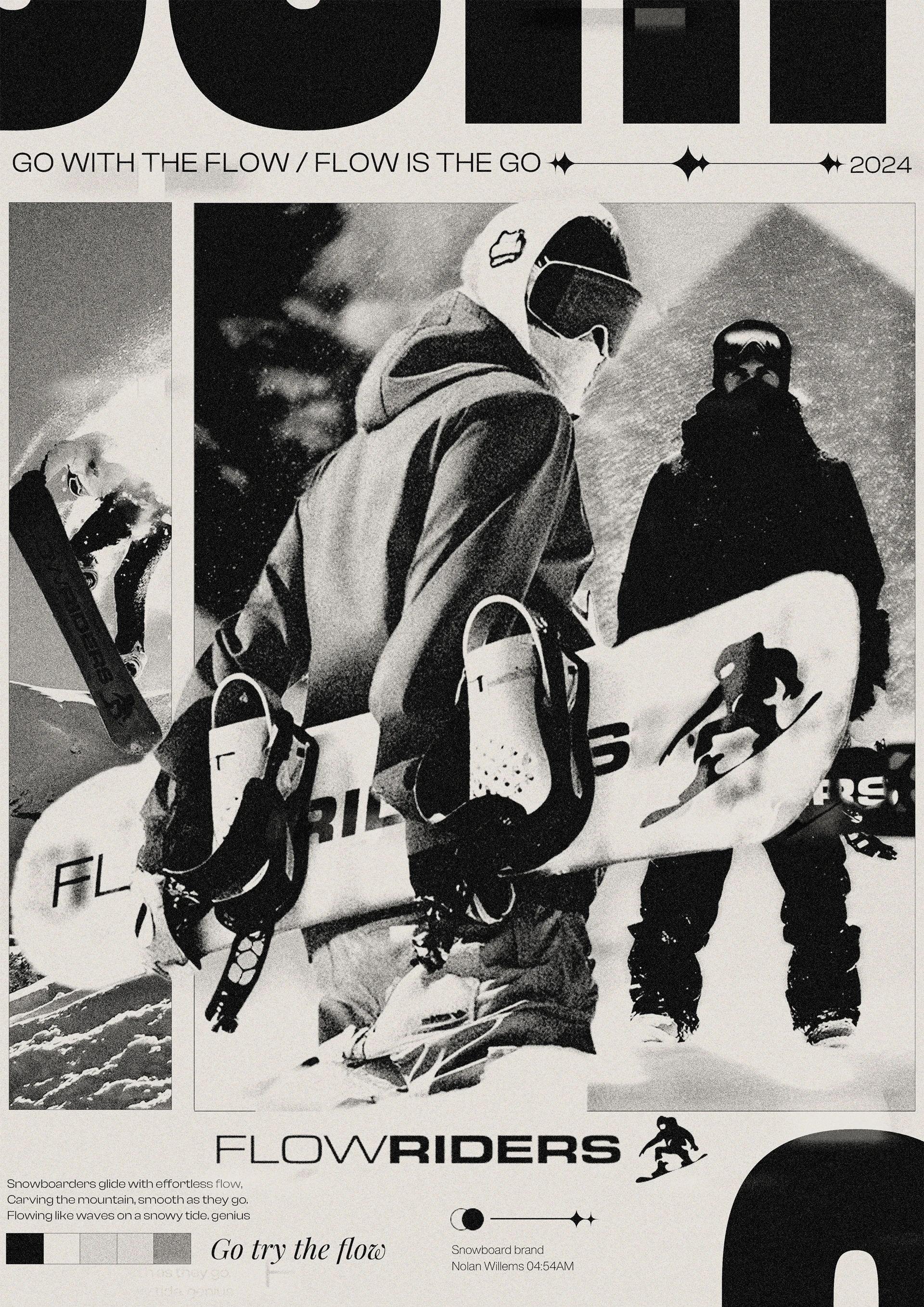 Flowriders visual identity project